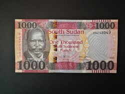 Dél-Szudán 1000 Pounds 2021 UNC