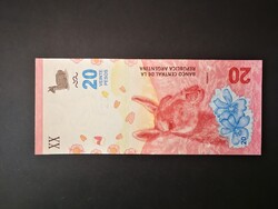 Argentína 20 Pesos 2020 Unc