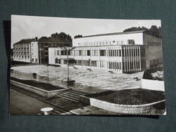 Képeslap,Szombathely,Művelődési ház látkép,részlet, 1964-
