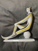 Zsolnay art deco bohóc