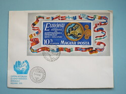 FDC (C1) - 1975. EBEÉ III. blokk - Helsinki - (Kat.: 450.-)