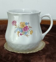 Drasche Kőbányai porcelán hasas bögre