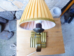 Art deco réz fali lámpa