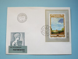 FDC (C1) - 1974. Festmény XIII. blokk - Szinyei Merse Pál - (Kat.: 550.-)