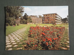 Képeslap,Siófok,SZOT Csepel üdülő,park látkép,részlet, 1981-