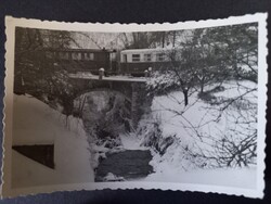 Régi  fotó kisvonat a havas Mátrában vsz. Lillafüred  kb. 1960-es évek eleje