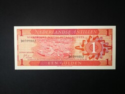 Holland Antillák 1 Gulden 1970 UNC