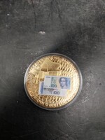 100 MÁRKA EMLÉKÉREM, PP! 5 cm-es nagyságú. 3517b