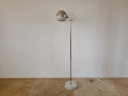 Régi retro krómozott vázas space age állólámpa mid century eye ball lámpa