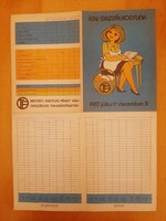 Retro Takarékpénztár Igy gazdálkodtunk 1987. július 1-december 31.