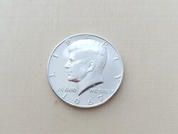 USA ezüst half dollár 1967.