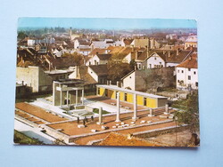 Képeslap (65) - Szombathely - Isis templom romjai 1960-as évek - (Foto: Járai Rudolf)