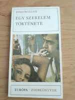 Dino Buzzati - Egy szerelem története ( Európa zsebkönyvek )