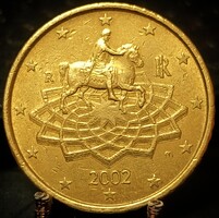 Olaszország 50 euro cent, 2002 A02F1