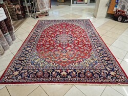 Álomszép iráni tabriz 230x325 kézi csomózású gyapjú perzsa szőnyeg MZ500