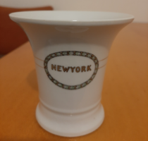 German-Austria H&Co Selb Bavaria porcelán NewYork felirat csésze