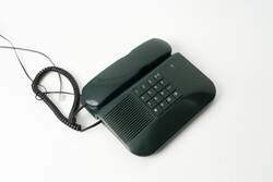 Retró Telefon / Régi / Zöld
