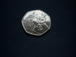ANGLIA / ANGOL 50 PENCE 2019 PADDINGTON BEAR SZENT PÁL KATEDRÁLIS! MEDVE! RITKA!