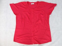 EREDETI ULLA POPKEN (XL / 2XL) ELEGÁNS RÖVID UJJÚ NŐI KÖNNYED KIS BLÚZ