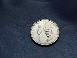KONGÓI DEM. KÖZT. 1 FRANK 2004 II.JÁNOS PÁL! PÁPAI LÁTOGATÁS! OROSZLÁN! UNC!