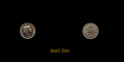 1953 SVÁJC - 10 RAPPEN/CENT - nagyon szép míves érme!