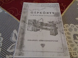 EU- 215 magyar esztergagép  gépkönyve