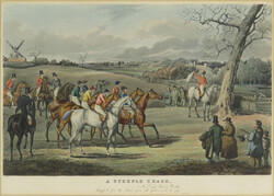 Metszette Bentley : "A Steeple Chase"