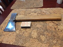 Halálmenő különleges húsklopfoló húsbárd krómacélból súlyos masszív darab fejsze