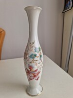 Edelstein Bavaria hibátlan, aranyozott, kecses, német porcelán váza