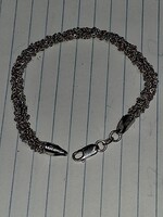 Gyönyörű vintage Milor 925 sterling ezüst karlánc karkötő 18.5 cm hosszú