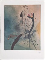 Joan Miro - Cím nélkül- litográfia