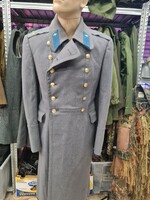 Szovjet Légierő, Katona  tiszti, kimenő, téli posztókabát CCCP Retro Vintage