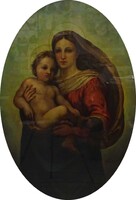 1V024 Kárpáthy László : Sixtusi Madonna