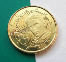 Horvátország - 10 Euro Cent - 2023 - NIKOLA TESLA