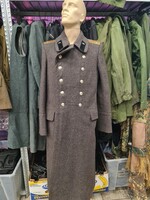 Szovjet Katona Tűzer tiszti, kimenő, téli posztókabát CCCP Retro Vintage