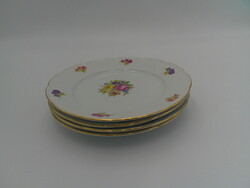Thun porcelán süteményes tányér ( 4 db. )