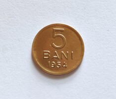 Románia 5 Bani 1954.