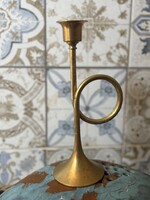 Réz gyertyatartó trombita