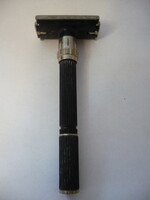 Vintage Gillette 1-9 Állítható Feszességű Biztonsági Borotva U-1 USA 1974