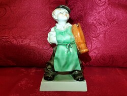 Herendi suszter fiú figura