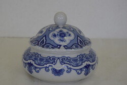 Wallendorf echt kobalt porcelán bonbonier A214