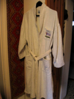 White terry vossen unisex robe l milka