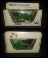 Matchbox Model Of Yesteryear. 1912 Ford Model T. 25 Years Model Of Yesteryear.  1978 ( hiányos )