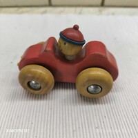 Retro Wooden Small Car 10 cm for Sale!