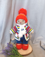 Öltöztethető horgolt nyuszi – egy barát a mindennapokra és az ünnepekre!