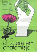 A SZERELEM ANATÓMIÁJA  !!! E R E D E T I !!! 1972 !!!  Mozi Film Plakát Poszter VG