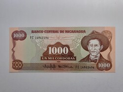 Nicaragua - 1000 Cordobas 1985 UNC