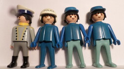 4 db retro , Playmobil / geobra 1974 jelzésű figura egyben , jó állapotban .