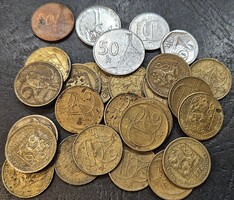 Csehszlovákia Lot, vegyes érme 29 db