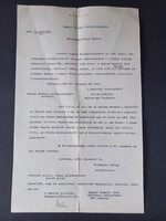 Magyar Királyi Belügyminiszter - Visszahonosítási Okirat (Trianon) 1926-os másolata